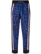 Just Cavalli Abstract Print Track Trousers - Black