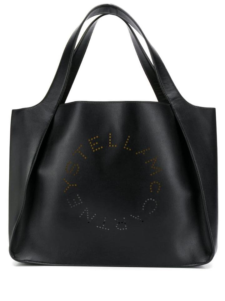 Stella Mccartney Kids Stella Logo Tote Bag - Black