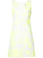 Milly - Floral Print Dress - Women - Cotton/polyester - 4, White, Cotton/polyester
