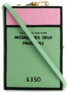 Olympia Le-tan Passage Des Deux Pavillons Clutch Bag - Green