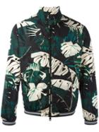Moncler Printed Lamy Jacket, Men's, Size: 1, Green, Polyamide