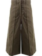 Rokh High-waisted Culottes - Green