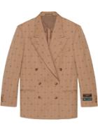Gucci Retro Gg Blazer - Neutrals