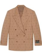 Gucci Retro Gg Blazer - Neutrals