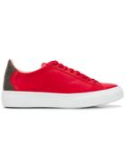 Fabiana Filippi Flat Lace-up Sneakers - Red