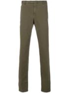 Boglioli Classic Chino Trousers - Green