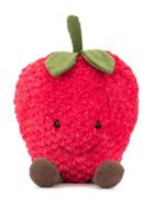 Jellycat Strawberry Plush Toy - Pink