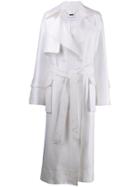 Camilla And Marc Belted Double-breasted Coat - White