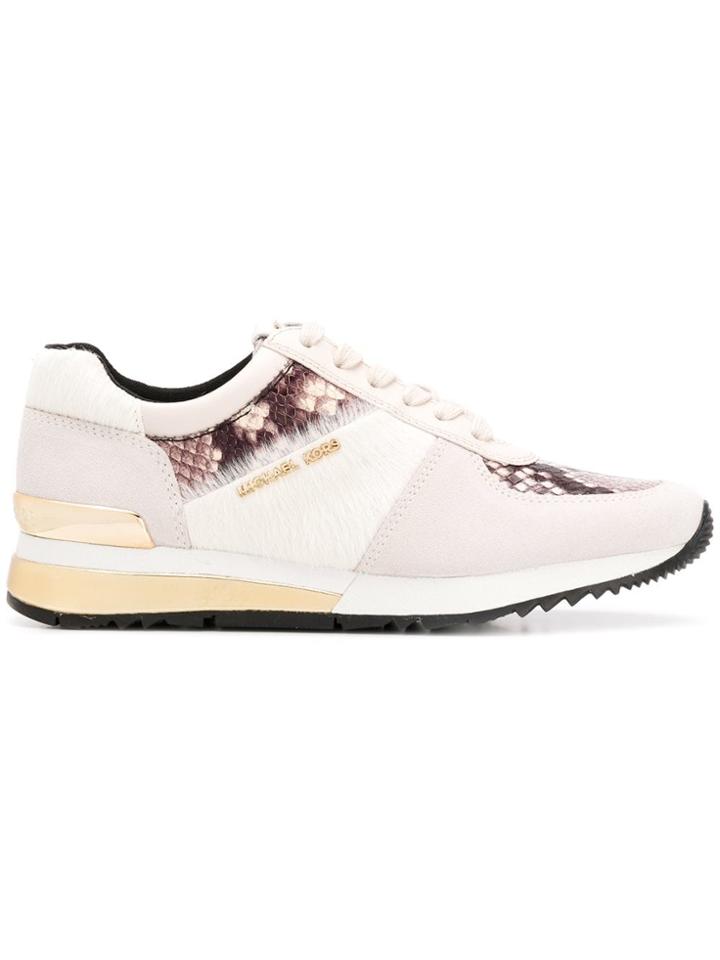 Michael Michael Kors Allie Sneakers - Nude & Neutrals