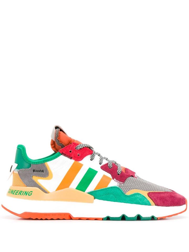 Adidas By White Mountaineering Panelled Low-top Sneakers