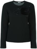 P.a.r.o.s.h. 'ryan' Sweatshirt, Women's, Size: Small, Black, Viscose/wool