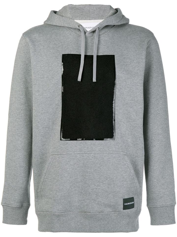 Calvin Klein Jeans Fleece Hoodie - Grey
