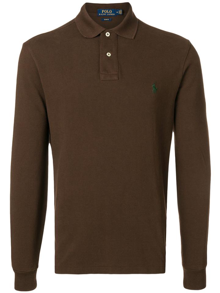Polo Ralph Lauren Polo Shirt Jumper - Brown