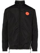 Off-white Industrial-tape Zipped Track Jacket - Black
