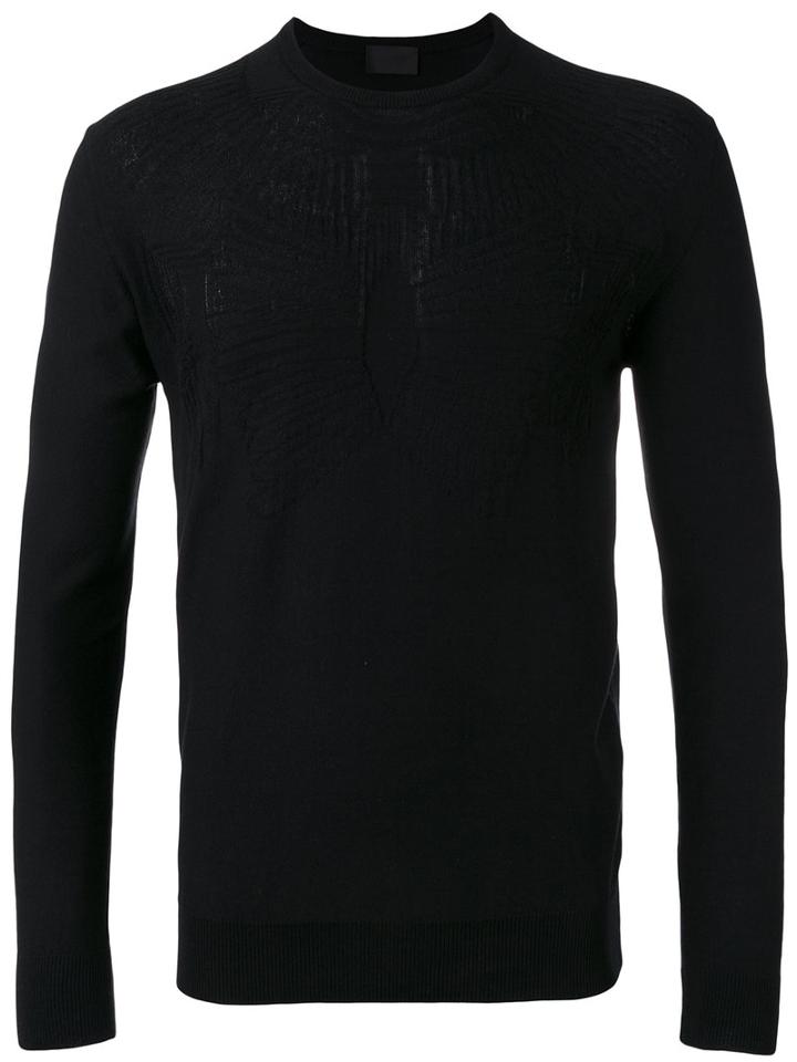Crew Neck Jumper - Men - Cotton - L, Black, Cotton, Les Hommes