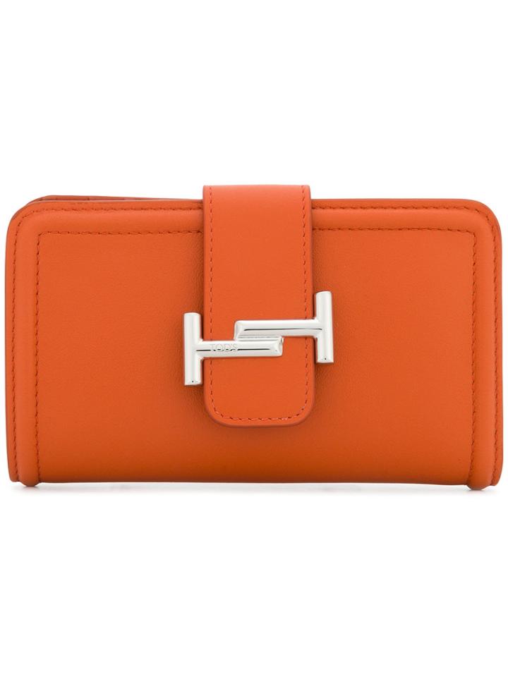 Tod's Double T Wallet - Yellow & Orange