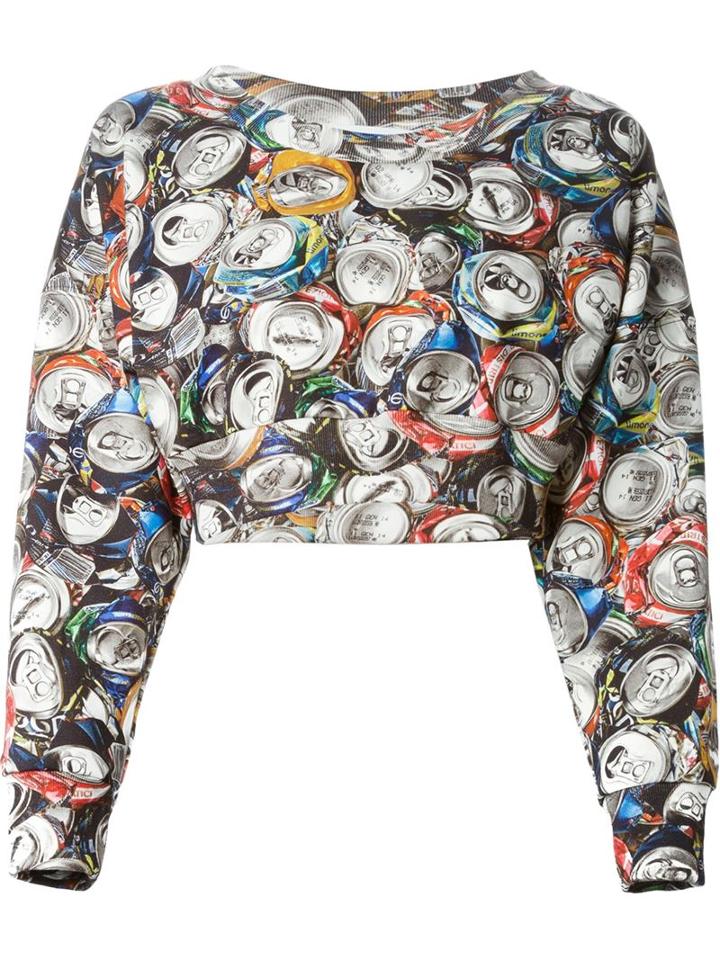 Moschino Soda Can Print Sweatshirt