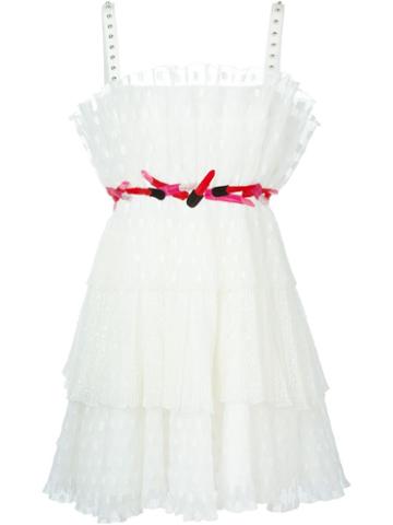 Giamba Tiered Mini Dress