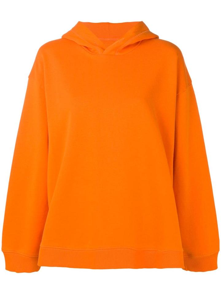 Mm6 Maison Margiela Basic Hoodie - Orange