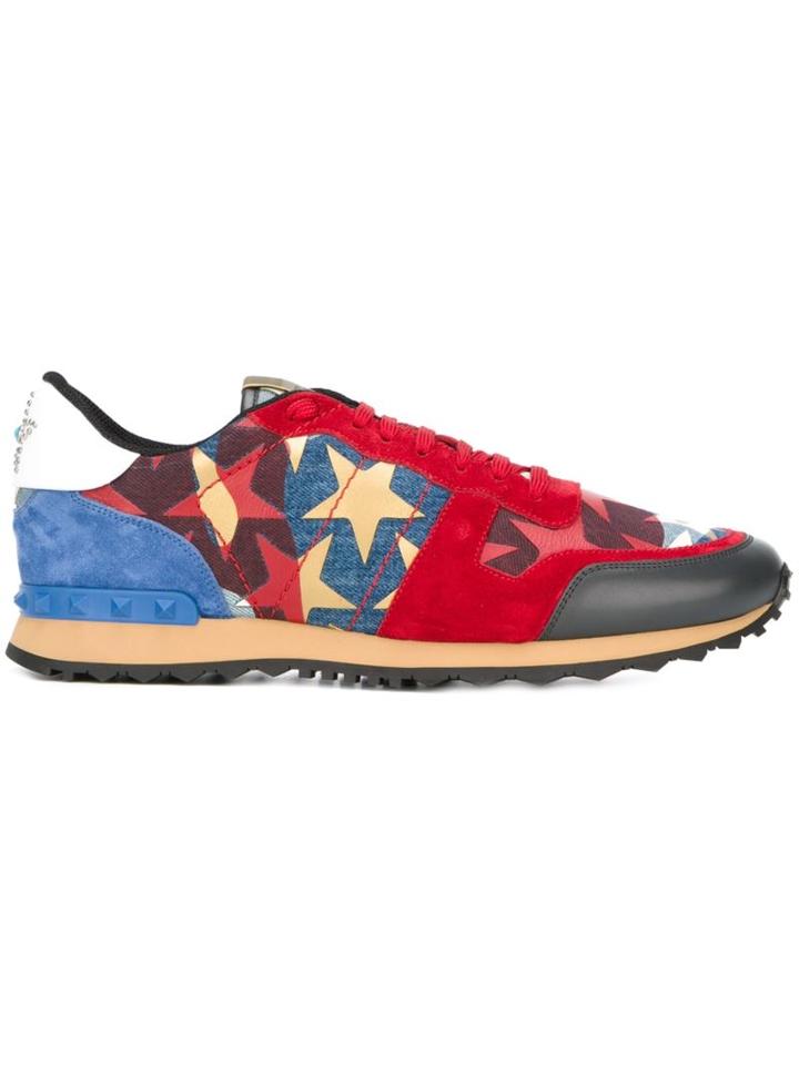 Valentino 'rockrunner Star Studded' Sneakers