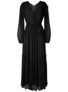 Nk Flow Vic Silk Dress - Black