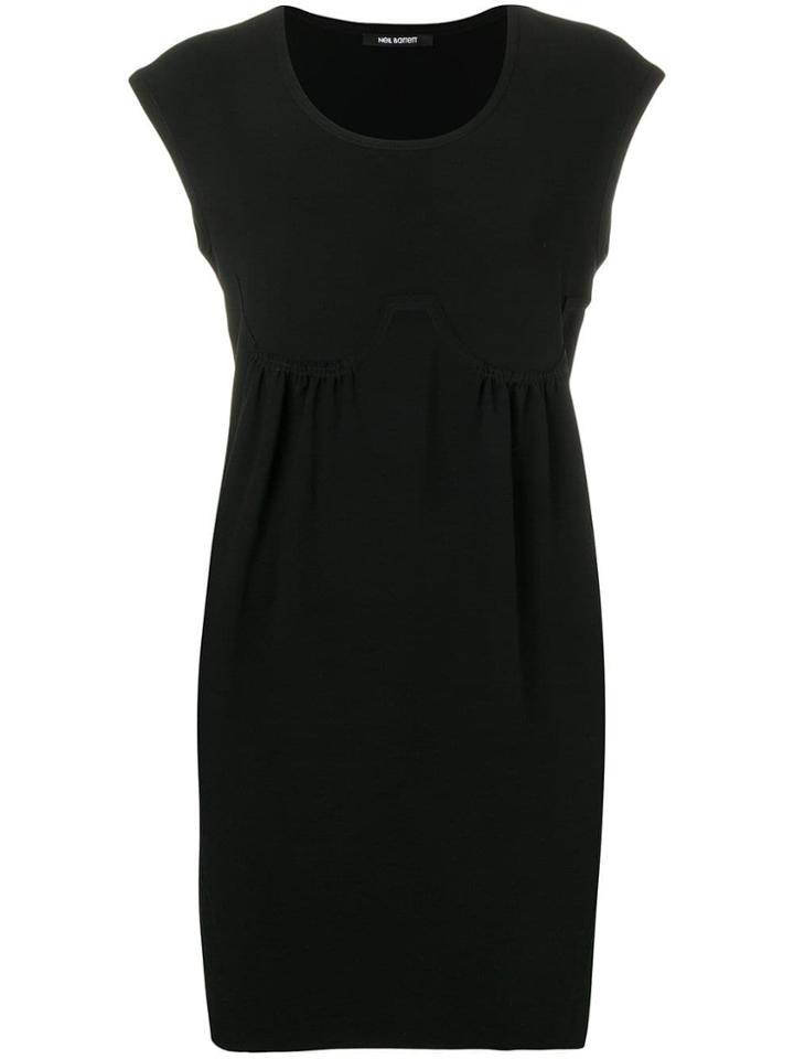 Neil Barrett Casual Shift Dress - Black