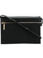 Victoria Beckham Zip Pouch Crossbody Bag, Women's, Black