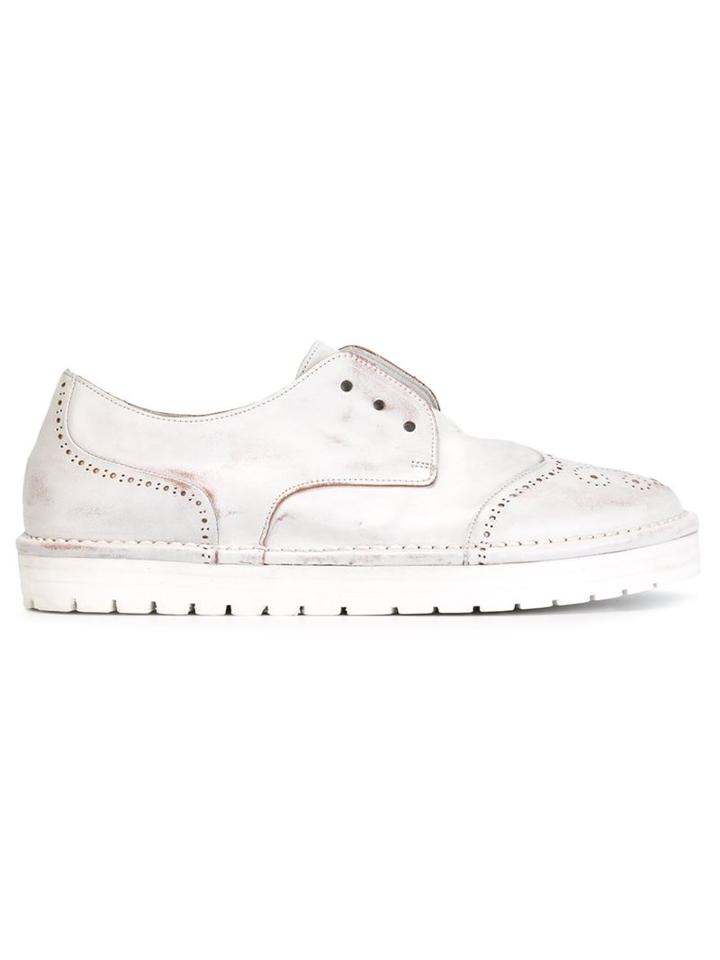 Marsèll Laceless Brogue Shoes