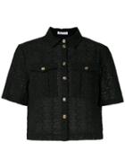 Nk Kesha Embroidered Shirt - Black