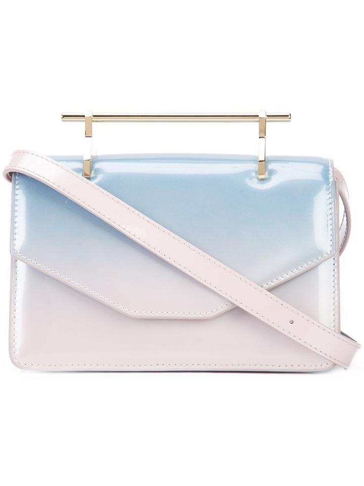 M2malletier Indre Crossbody Bag, Women's, Pink, Patent Leather