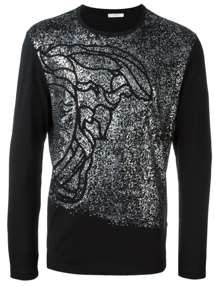 Versace Collection Medusa Long Sleeve T-shirt
