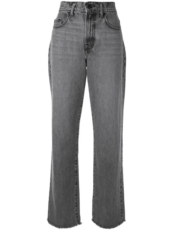 Nobody Denim Arlo High-rise Jeans - Grey