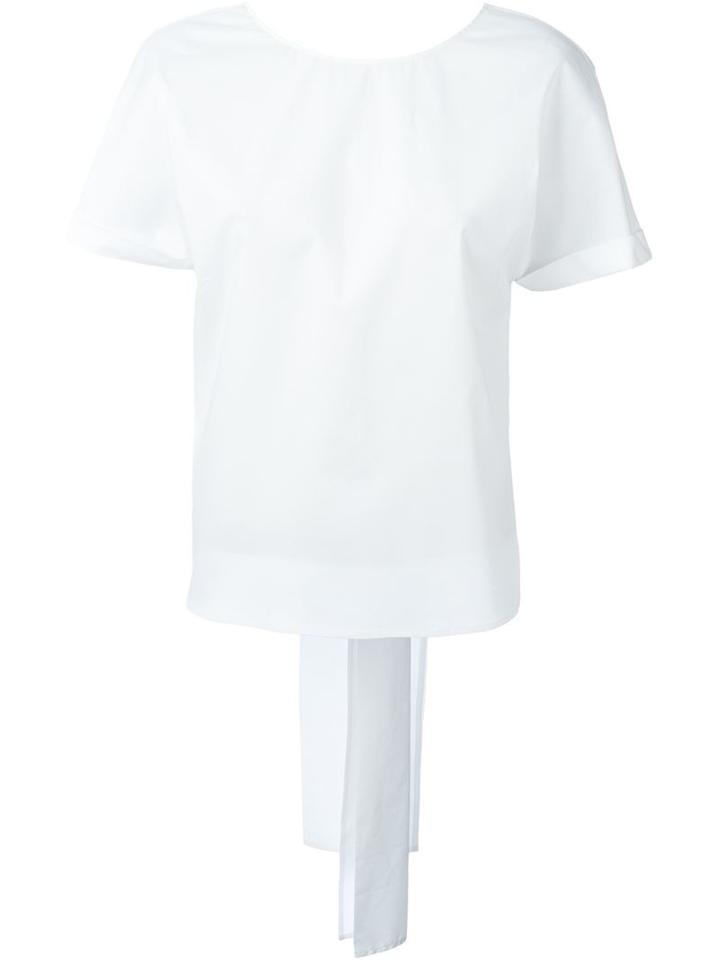 P.a.r.o.s.h. Open Back Knot Detail T-shirt