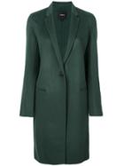Theory Double-faced Essential Coat - Green