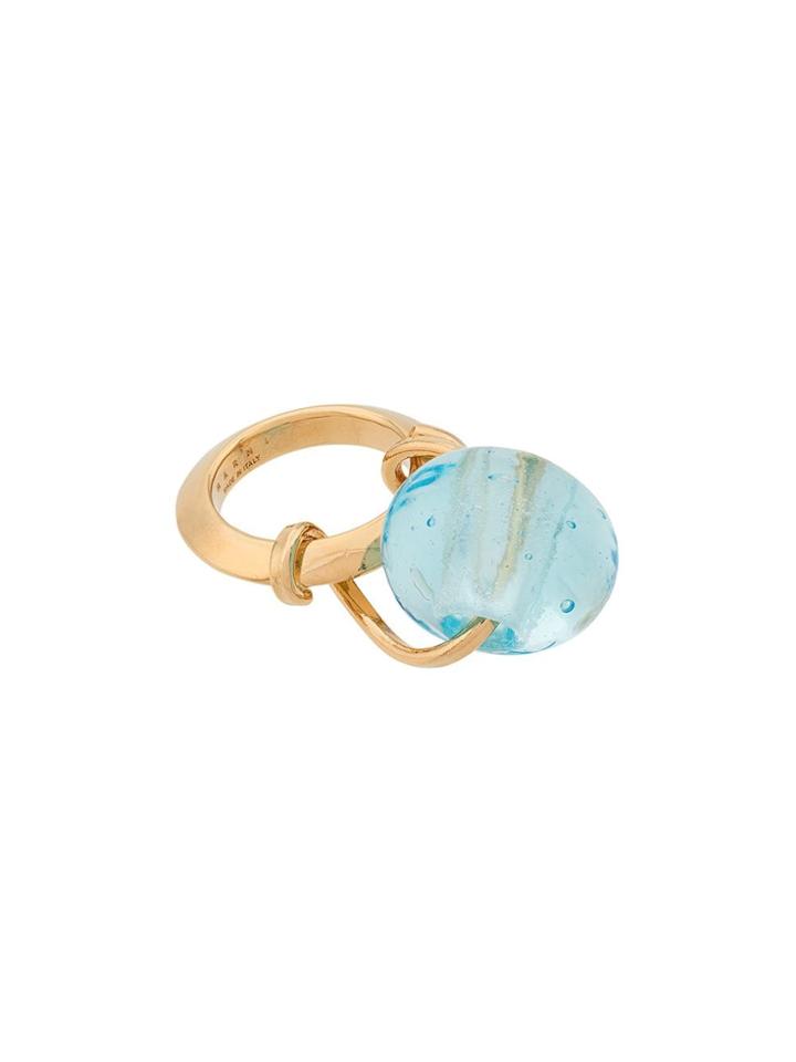 Marni Structured Ring - Blue