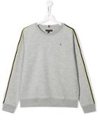Tommy Hilfiger Junior Embroidered Logo Sweatshirt - Grey
