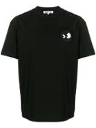 Mcq Alexander Mcqueen Face Patch T-shirt - Black