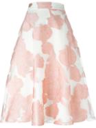 P.a.r.o.s.h. Paramore Skirt, Women's, Size: L, Pink/purple, Silk/cotton/polyester/polyamide