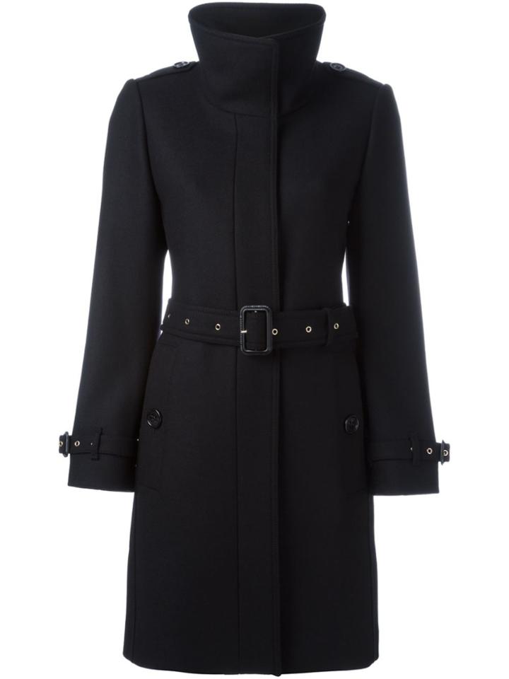 Burberry 'gibbsmoore' Trench Coat - Black