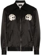 Wacko Maria Skull Cotton-blend Bomber Jacket - Black