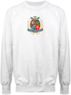 Aimé Leon Dore Embroidered Emblem Sweatshirt - White