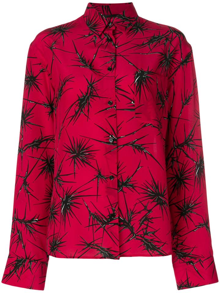 Haider Ackermann All Over Print Blouse - Red