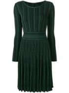 Antonino Valenti Glitter Ribbed Dress - Green