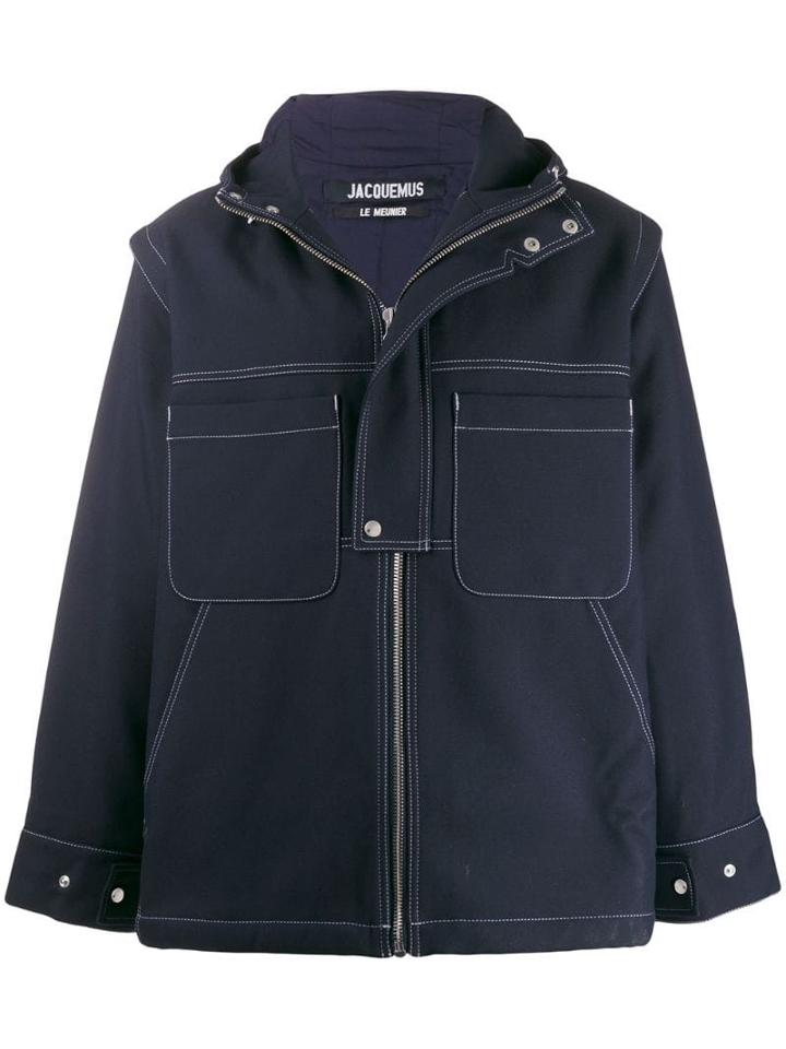 Jacquemus La Veste Meunier Jacket - Blue