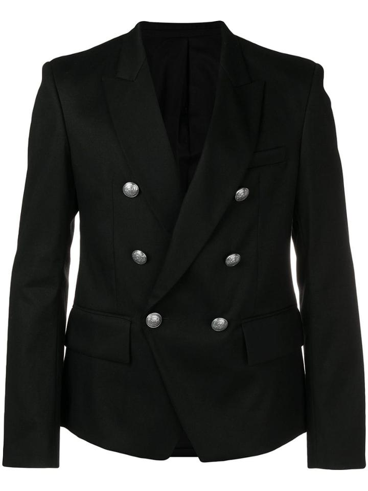 Balmain Military Jacket - Black