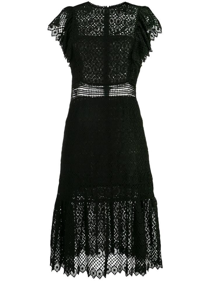 Philosophy Di Lorenzo Serafini Lace Cocktail Dress - Black