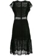 Philosophy Di Lorenzo Serafini Lace Cocktail Dress - Black