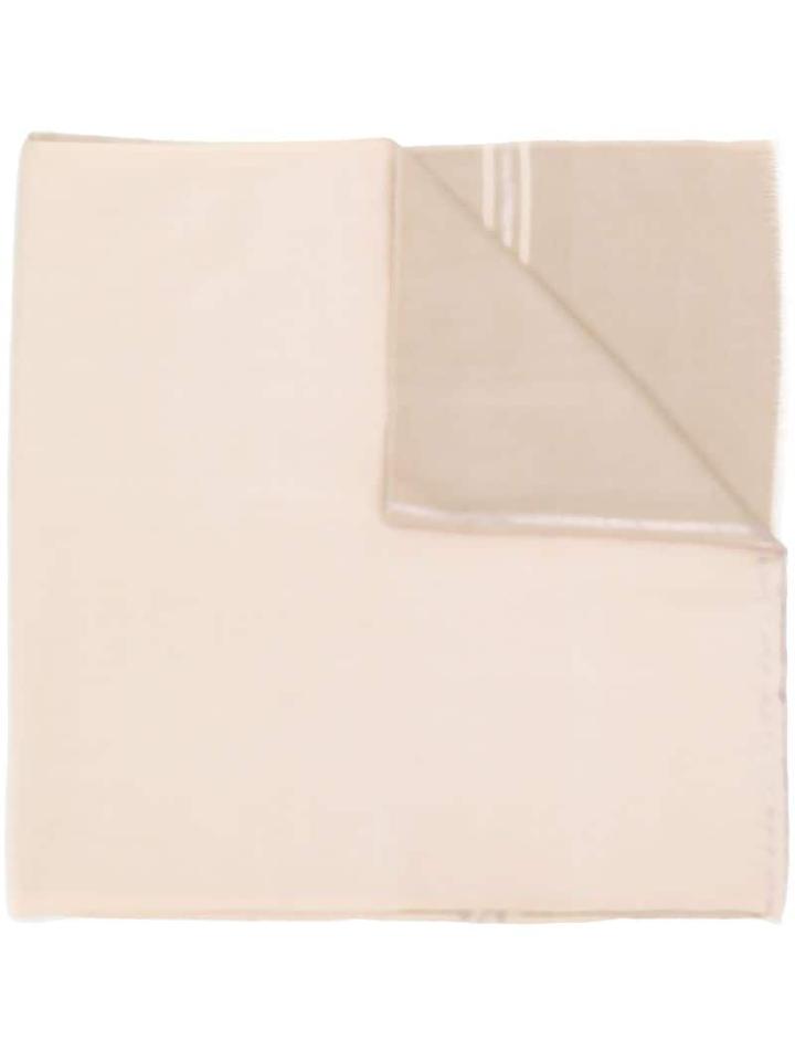 Bally Tassel Detailed Scarf - Neutrals