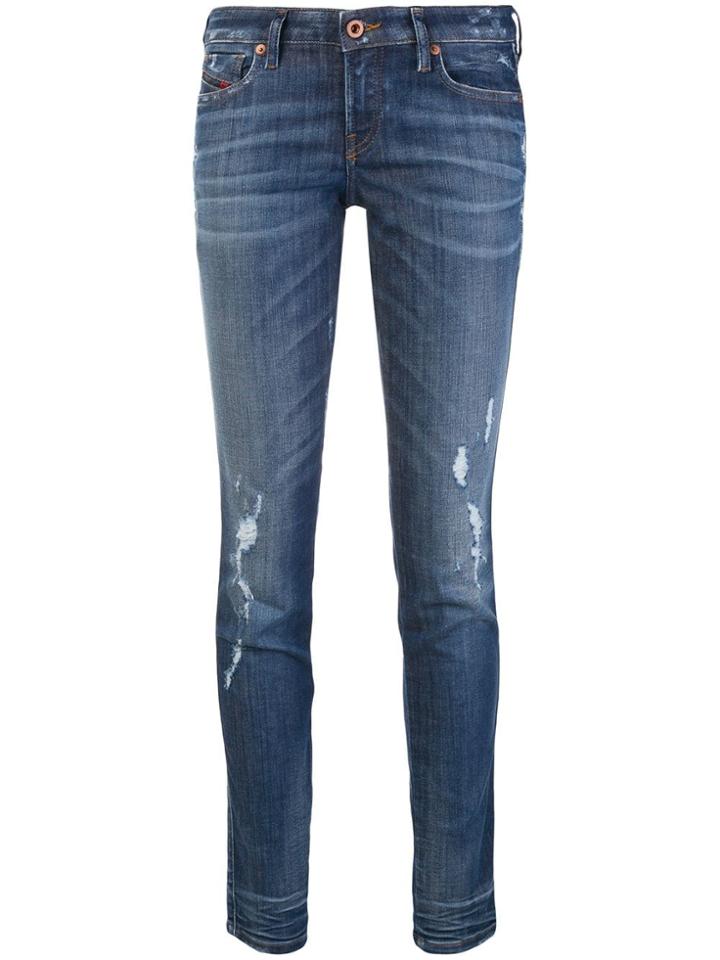 Diesel Gracey-t Joggjeans 084yh Jeans - Blue