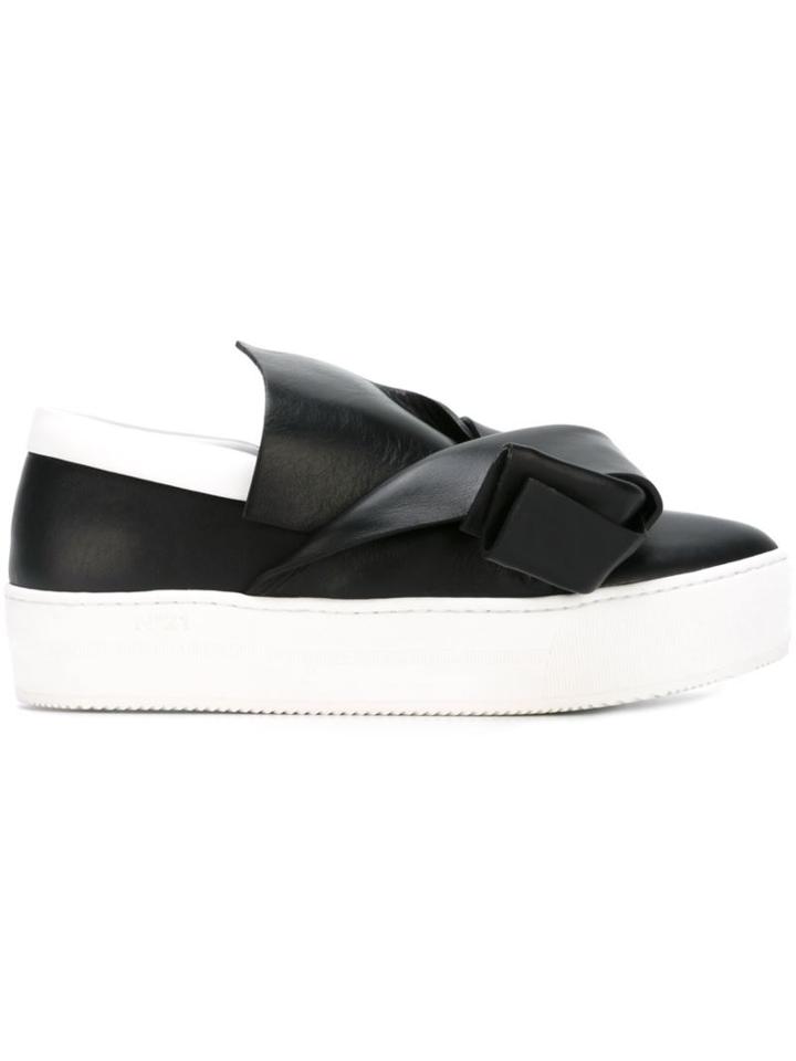 No21 Twist Detail Slip-on Sneakers